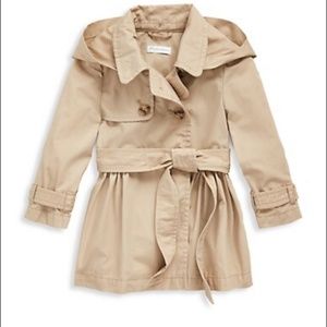 Ralph Lauren Baby Girl’s Tie Trench Coat